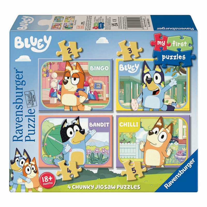 Ravensburger bluey pcs puzzles, , medium-null