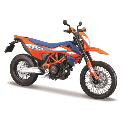 Maisto 32727 μοτοσυκλέτα 2023 ktm 690 smc r1:12 με σταντ, , medium