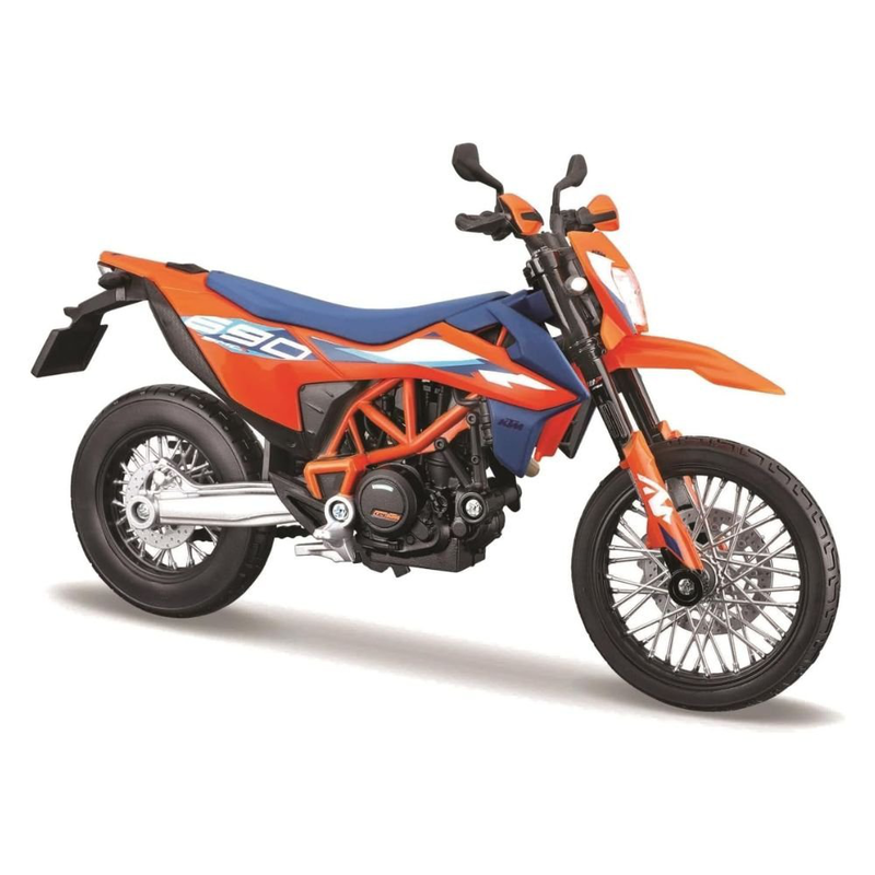 Maisto 32727 μοτοσυκλέτα 2023 ktm 690 smc r1:12 με σταντ, , medium-null