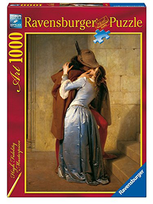 Ravensburger puzzle francesco hayez the kiss  1000 pcs, , medium