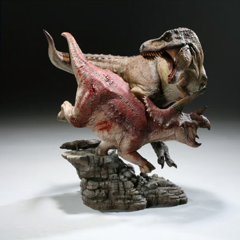 Product image: Tyrannosaurus rex vs triceratops diorama limited edition 0208/500, , medium-null
