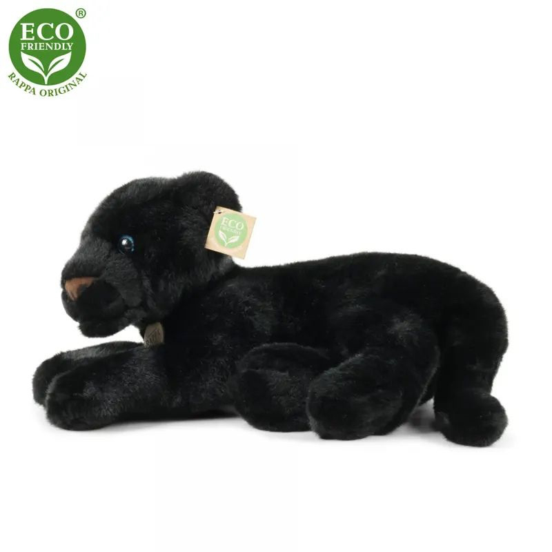 Rappa plush panther lying down 40 cm ra-211735, , medium-null