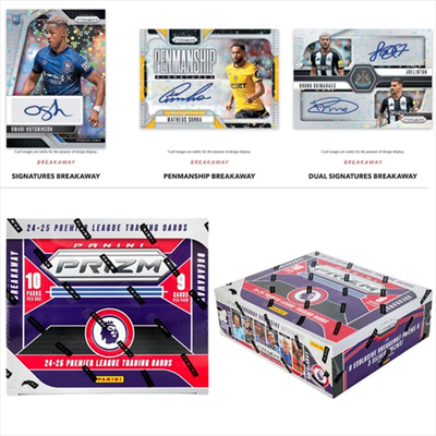 Panini select premier league 2024 - 2025 soccer - breakaway  - 10 packs - 90 cards, , medium