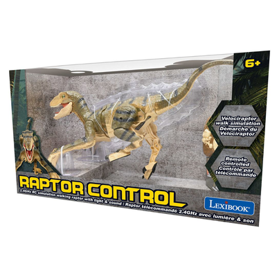 Lexibook rc raptor dinosaur with remote control dino01, , medium