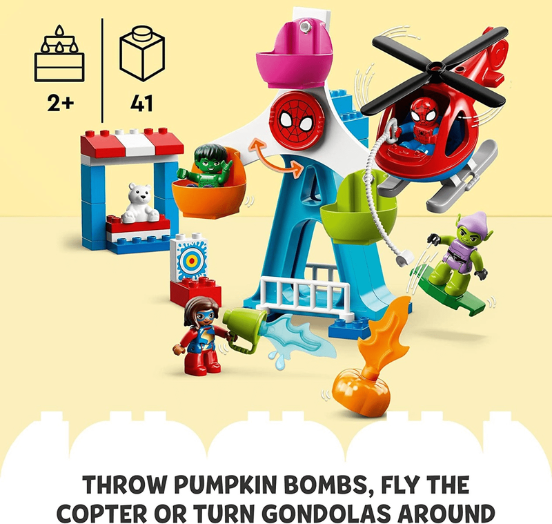 Lego duplo spider-man &amp; friends: funfair adventure, , medium-null