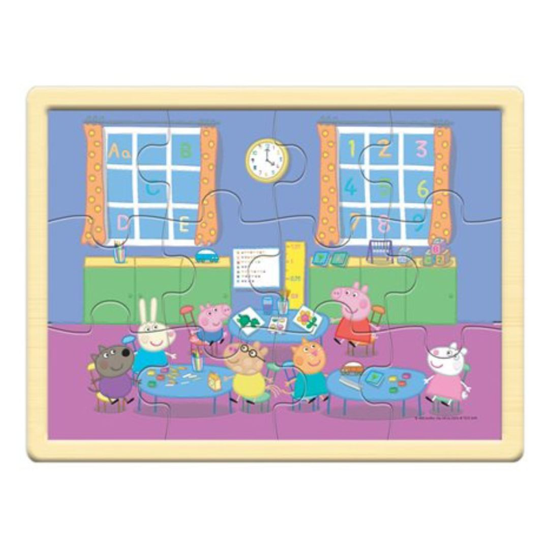 Product image: Peppa pig wooden puzzle pp025000, , medium-null