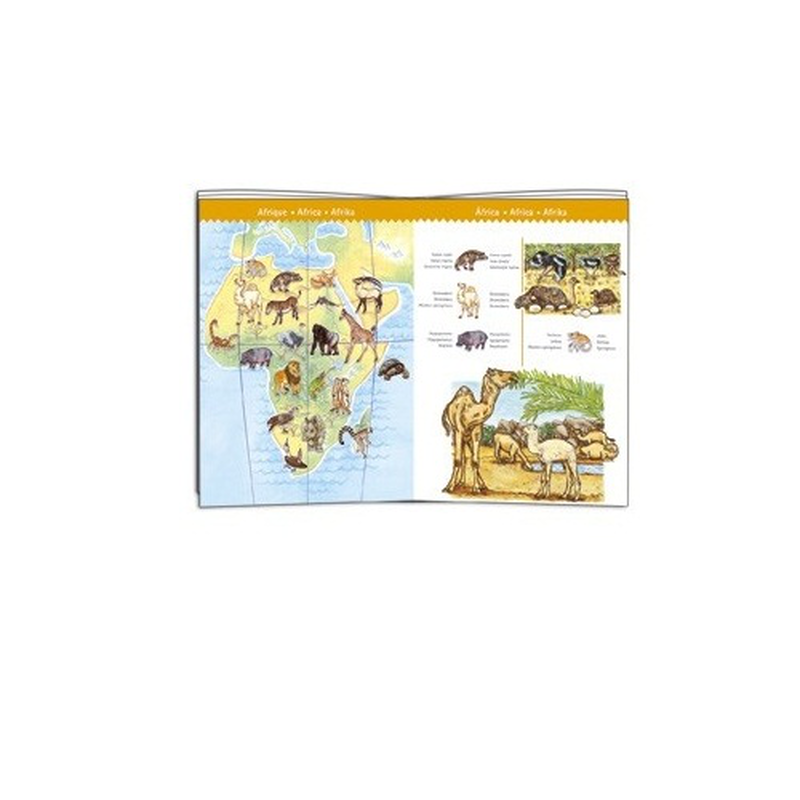 Product image: Τζεκο παζλ ζωα του κοσμου 100τμχ, , medium-null