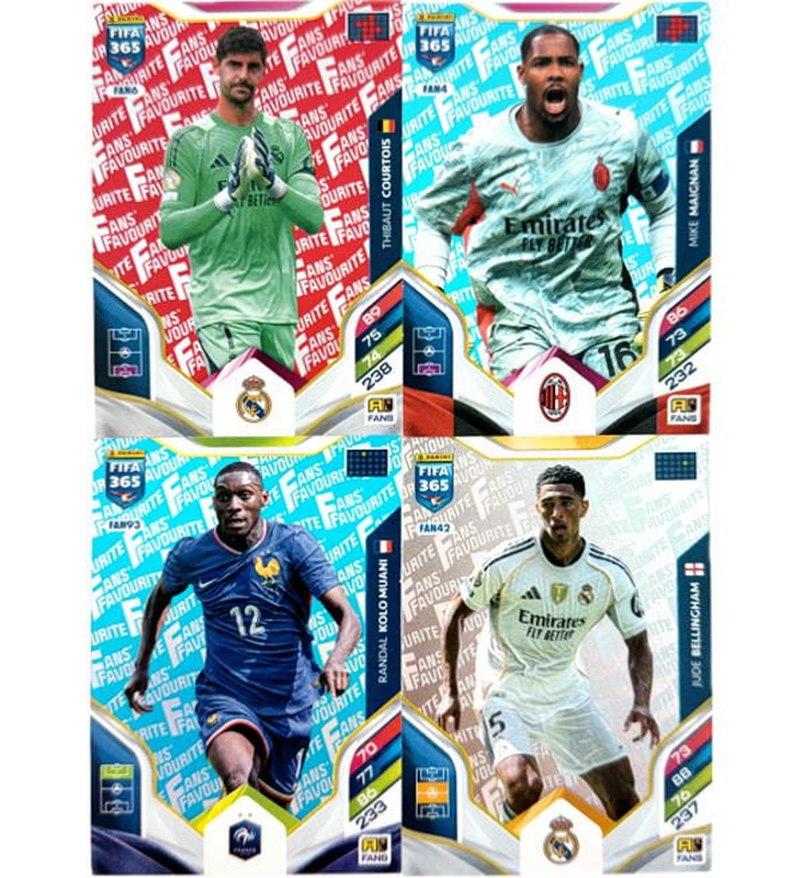 Panini FIFA 365 adrenalyn xl 2026 premium 10 cards, , medium-null