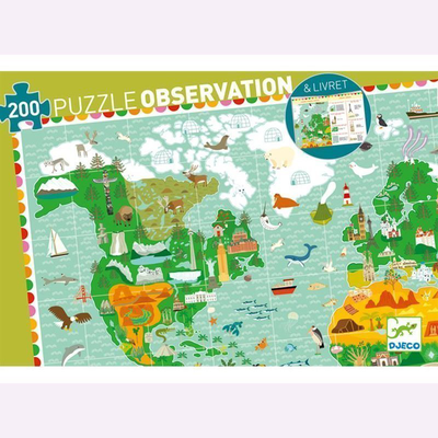 Puzzle world 200 pcs, , medium