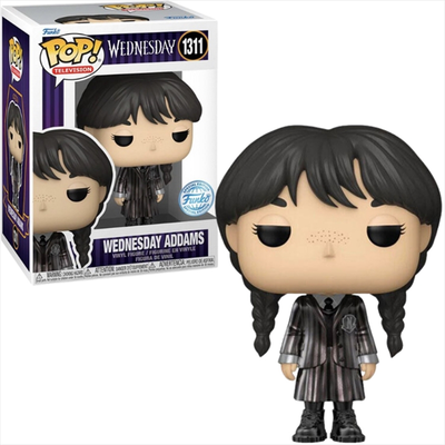 Funko pop! Television: wednesday - wednesday addams metallic special edition #1311 vinyl figure, , medium