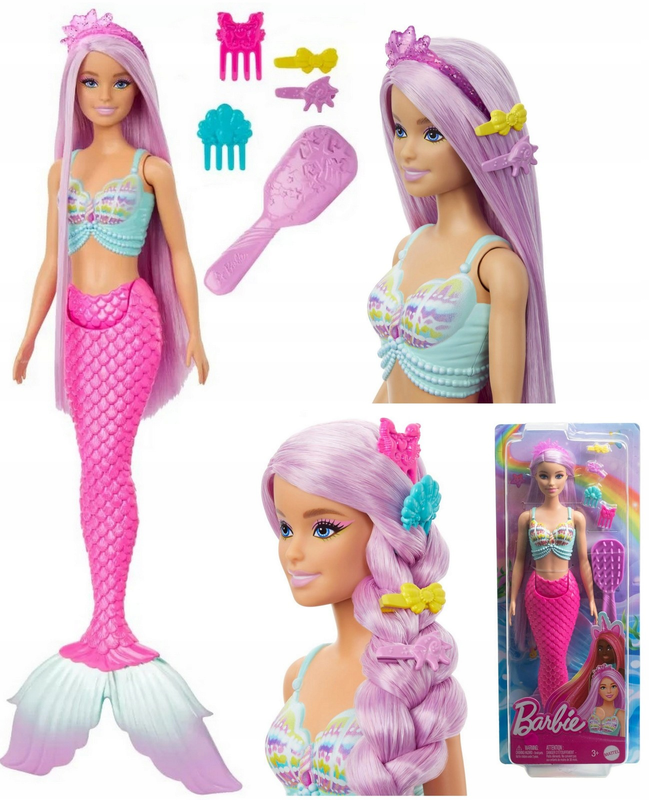 Product image: Barbie mermaid long hair, , medium-null