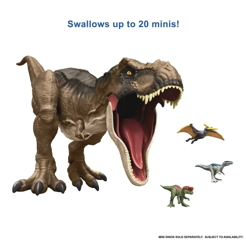 Jurassic world super colossal tyrannosaurus rex dinosaur figure, , medium image number null