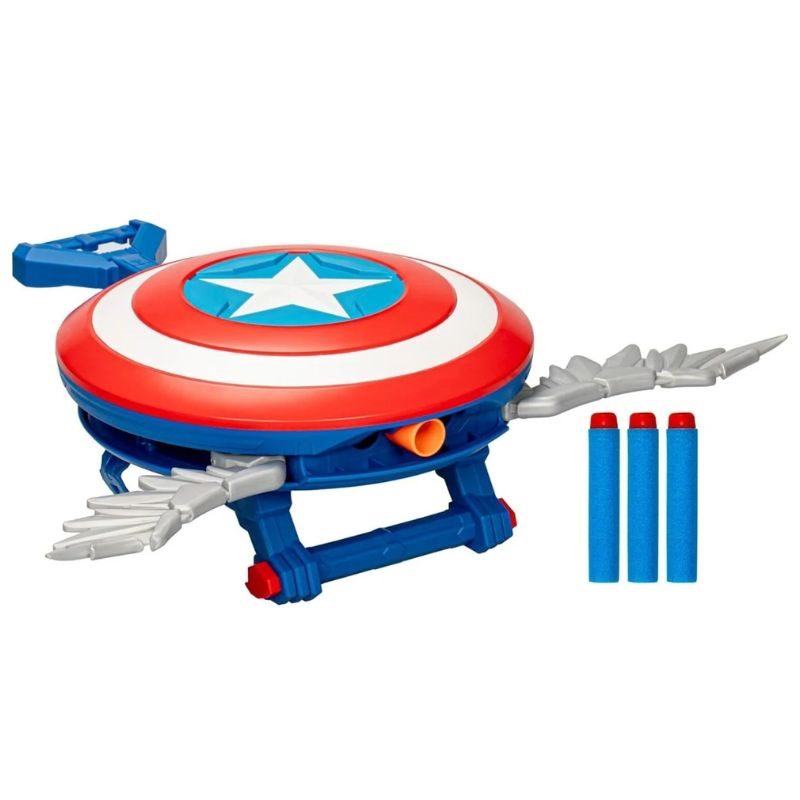 Product image: Marvelhasbro studios captain america brave new world nerf skyshot blaster f9302, , medium-null