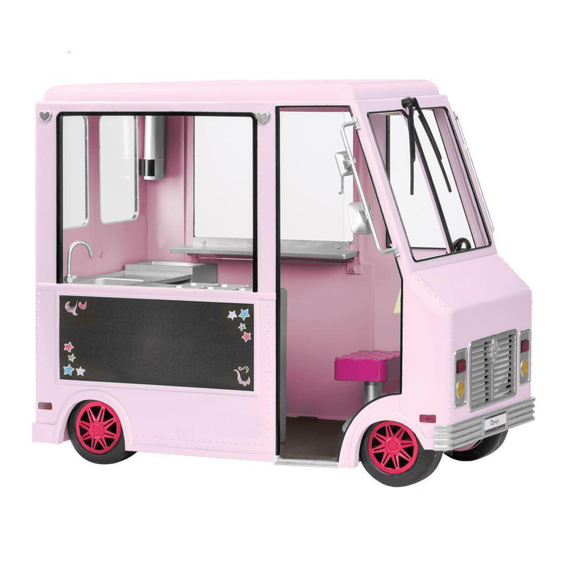 Product image: Our Generation sweet stop ice cream truck - pink, , medium-null
