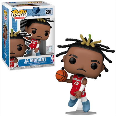 Funko pop! Basketball: nba memphis grizzlies - ja morant city edition 24-25 #201 vinyl figure