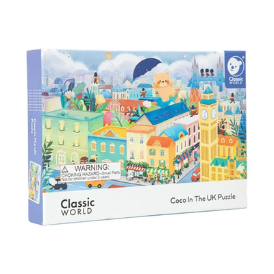 Classic world - coco in the uk puzzle, , medium