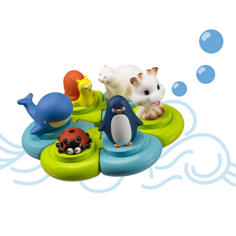 Sophie la girafe bath puzzle, , medium-null