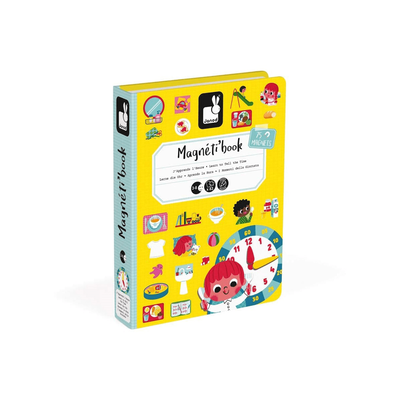 Janod-magnetic book – learning time, , medium