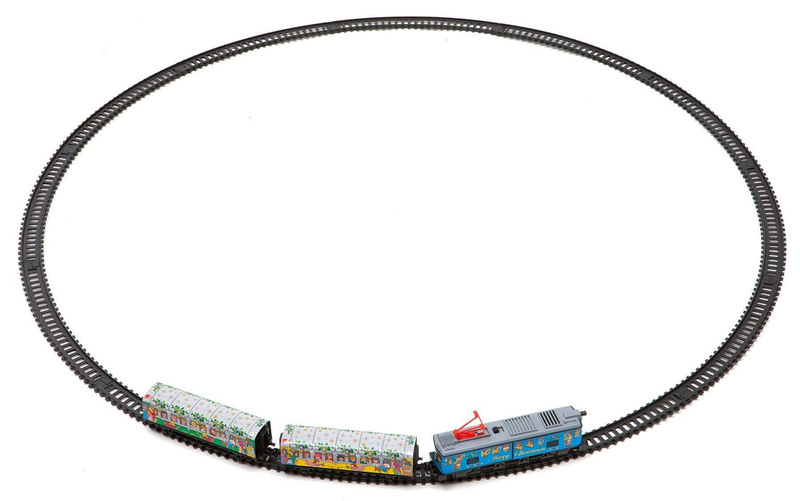 Pequetren 200 christmas train set metallic with light, , medium image number null