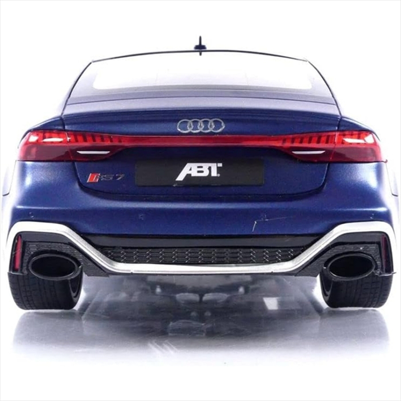 Gt spirit 1/18 audi rs7 abt sportline *resin series*, blue-null