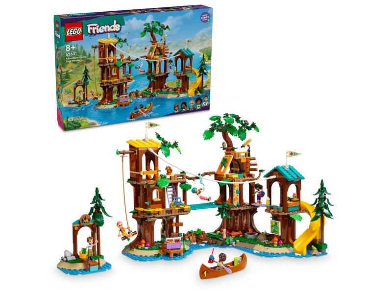 Lego 42631 friends adventure camp tree house playset, , medium-null