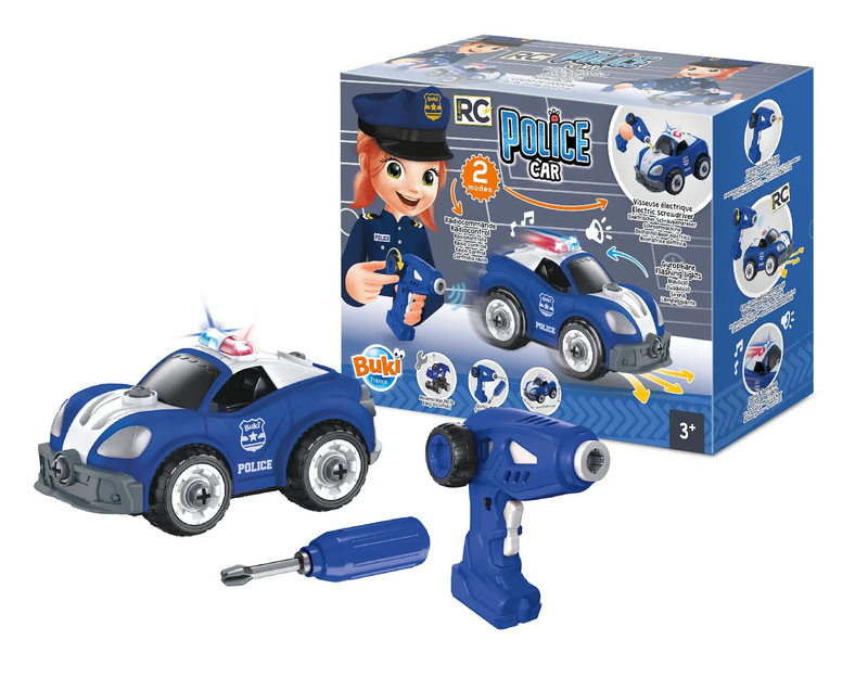 Product image: Buki france rc police car, , medium-null