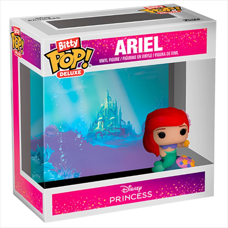 Product image: Funko bitty pop! deluxe: disney princess - ariel under the sea vinyl figure, , medium-null