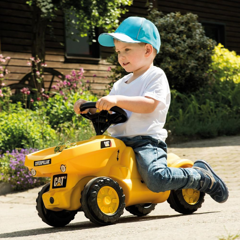 Product image: Παιδικό όχημα cat rolly minitrac dumper με κουβαδάκι ανατροπής & τιμόνι με κόρνα για ατελείωτη διασκέδαση!, , medium-null