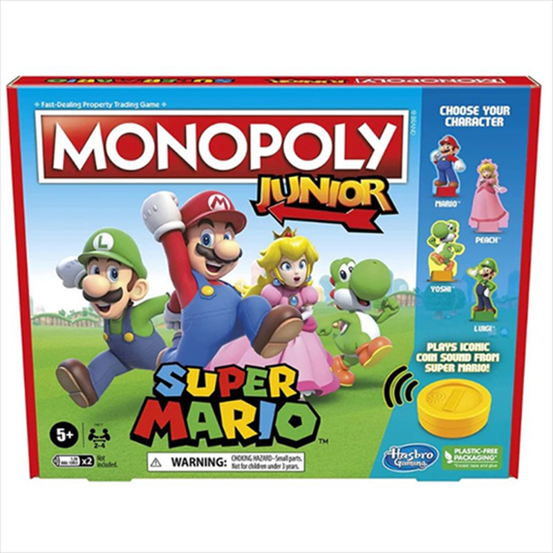 Monopoly junior super mario edition f4817, , medium-null