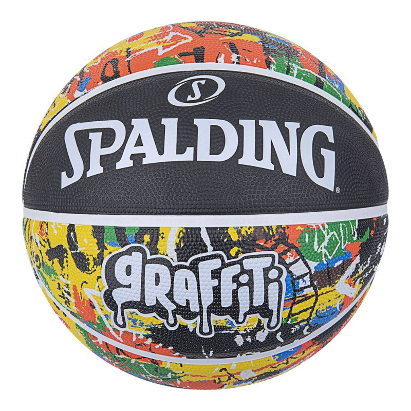Rainbow graffiti basketball size 7-null