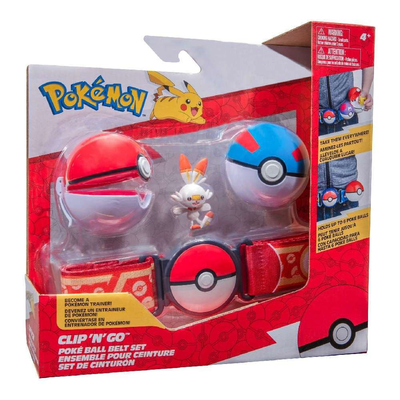 Pokemon clip 'n' go poke ball belt set, , medium