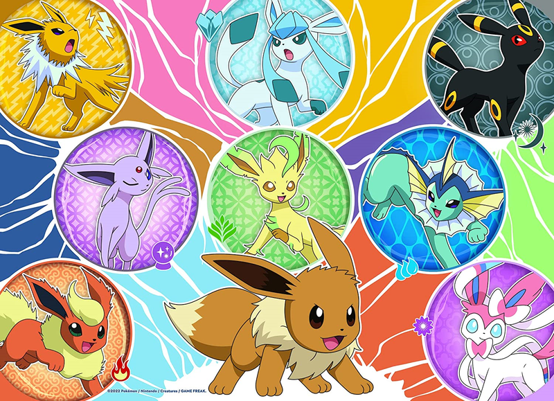 Pokemon puzzles 4x100pcs, , medium-null