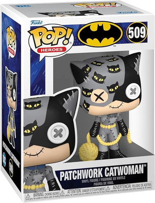 Pop funko! Heroes: dc comics patchwork catwoman figure, , medium