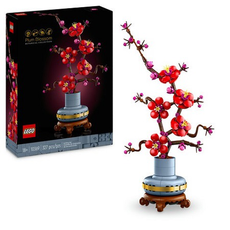 Lego botanicals plum blossom 327pcs 18y+ 10369, , medium-null