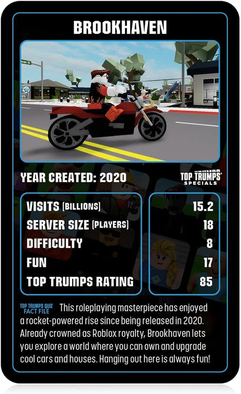 Product image: Top trumps the independent and unofficial guide to roblox-null