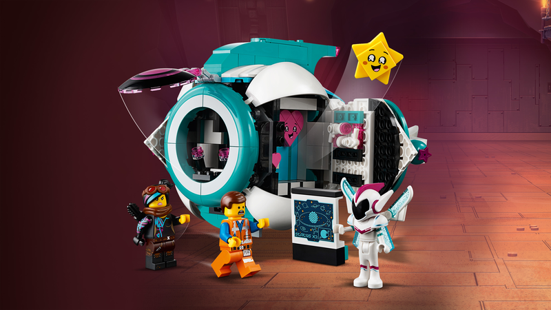 Lego movie 2 sweet mayhems systar starship 70830 for ages 9+ 502pcs, , medium-null
