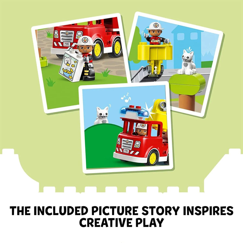 Product image: Lego duplo 10969 fire truck, , medium-null