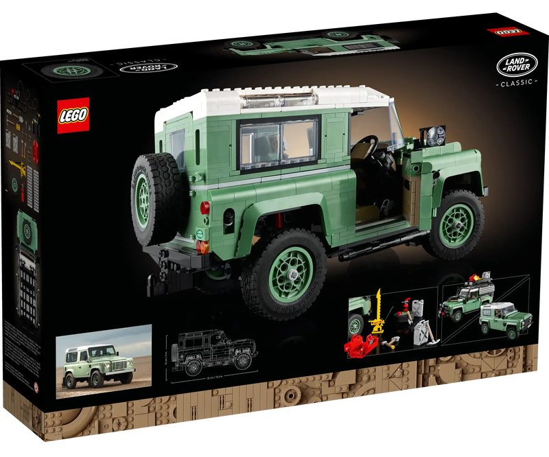 Product image: Lego icons 10317 land rover classic defender 90, , medium-null