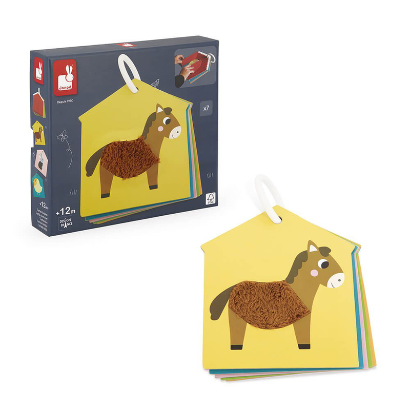 Farm tactile cards set, , medium-null