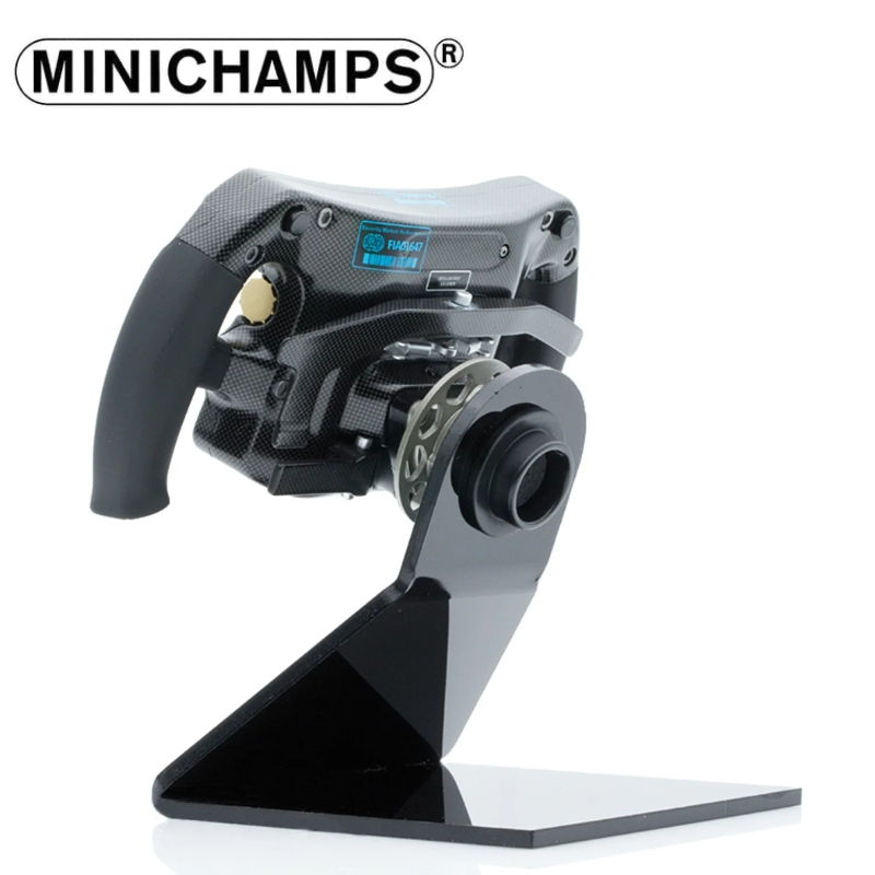 Minichamps 1/2 2014 steering wheel, mercedes amg petronas f1 team w05, lewis hamilton, black, , medium-null