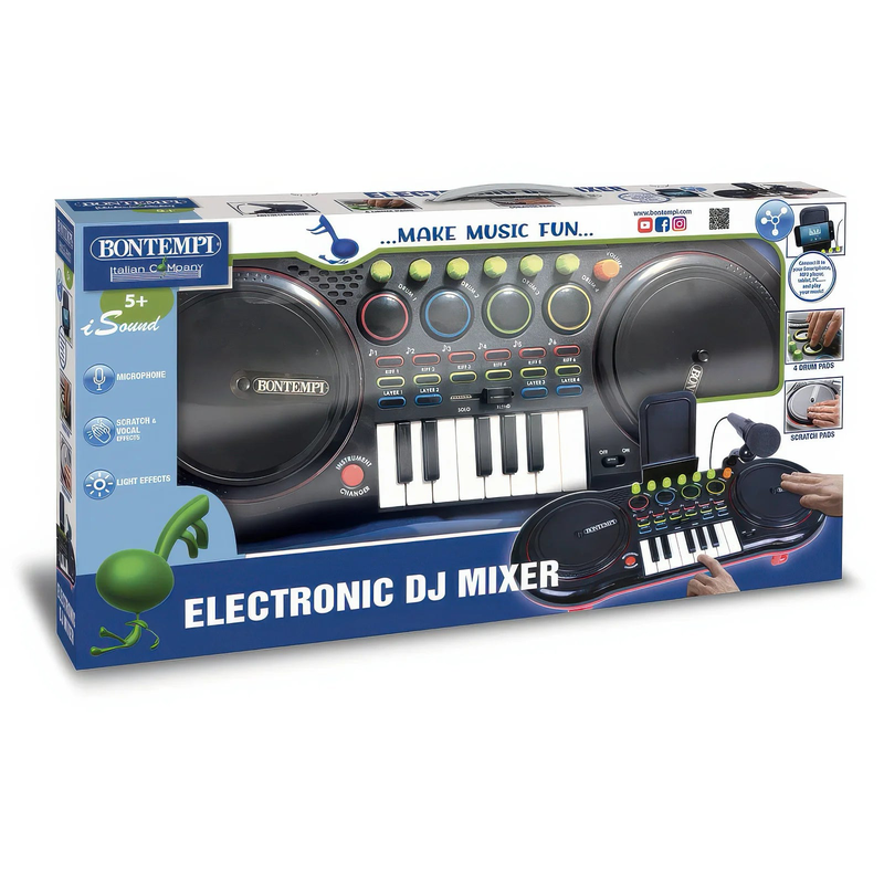 Bontempi dj mixer with microphone, , medium-null