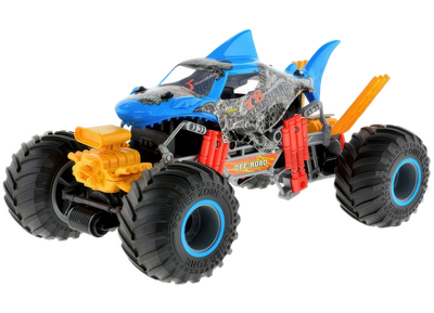 Spraying 'smoking shark' off-road remote controlled rc muscle monster truck, , medium