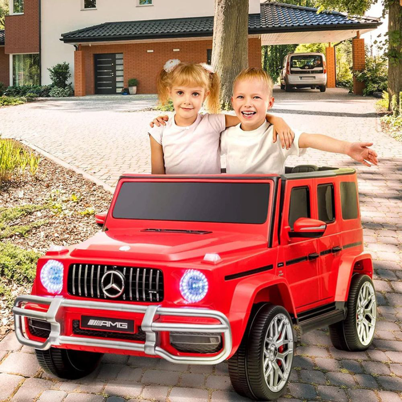 Product image: Ηλεκτροκίνητο αυτοκινητάκι mercedes-benz amg g63 ride-on 12v διθέσιο, πολυτελές και ασφαλές, , medium-null