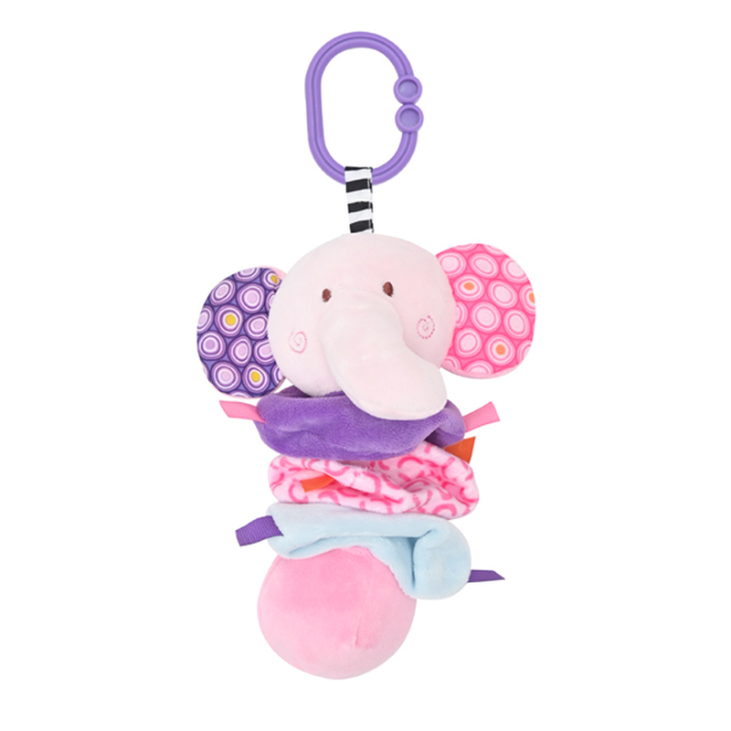 Lorelli κρεμαστό λούτρινο παιχνίδι με δόνηση "elephant", , medium-null