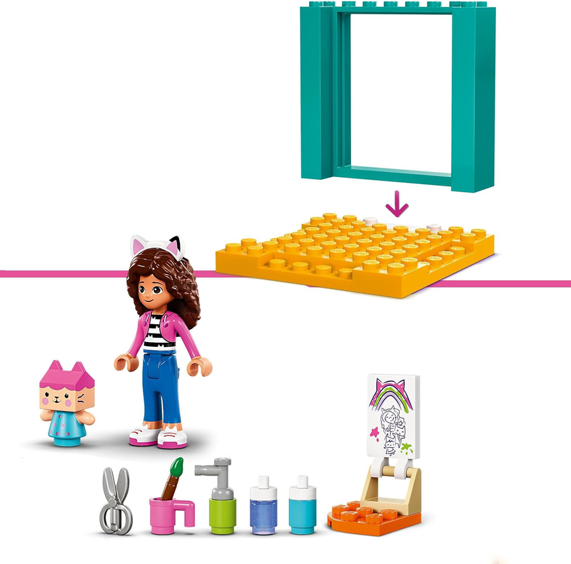 Product image: Lego gabby's dollhouse crafting with baby box, , medium-null
