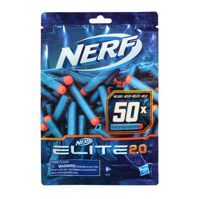 Nerf elite 2.0 commander rd-6 blaster 50 darts refill pack