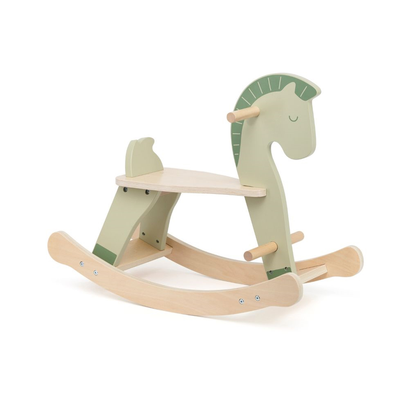 Wooden rocking horse, , medium-null