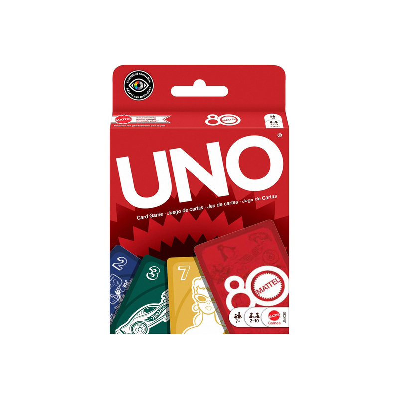 Product image: Uno 80th ruby red card, , medium-null