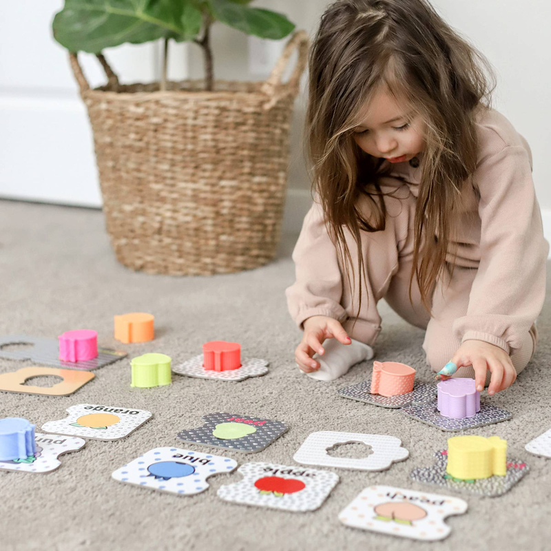 Infantino my 1st sensory & shapes puzzle set, , medium-null