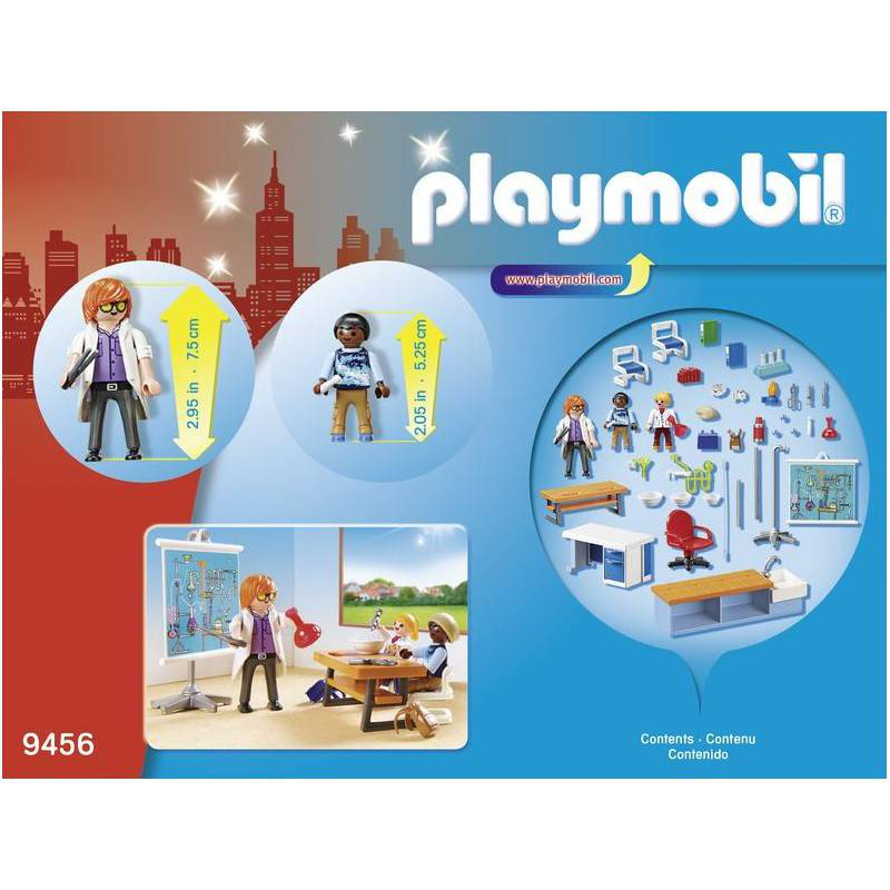 Playmobil 9456 city life chemistry class, , medium image number null